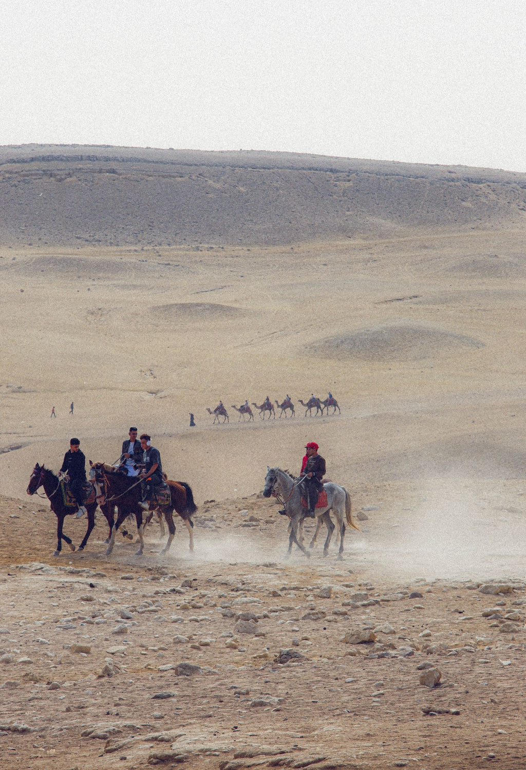 Horse Riding at the Giza Pyramids