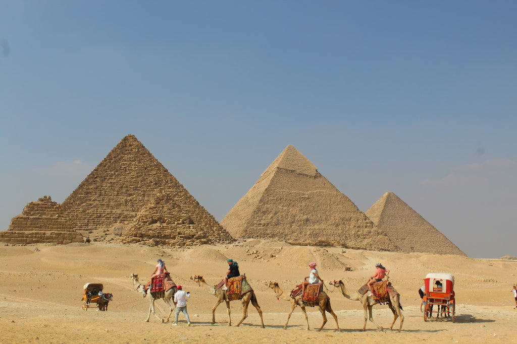Giza Pyramids Camel Ride Experience