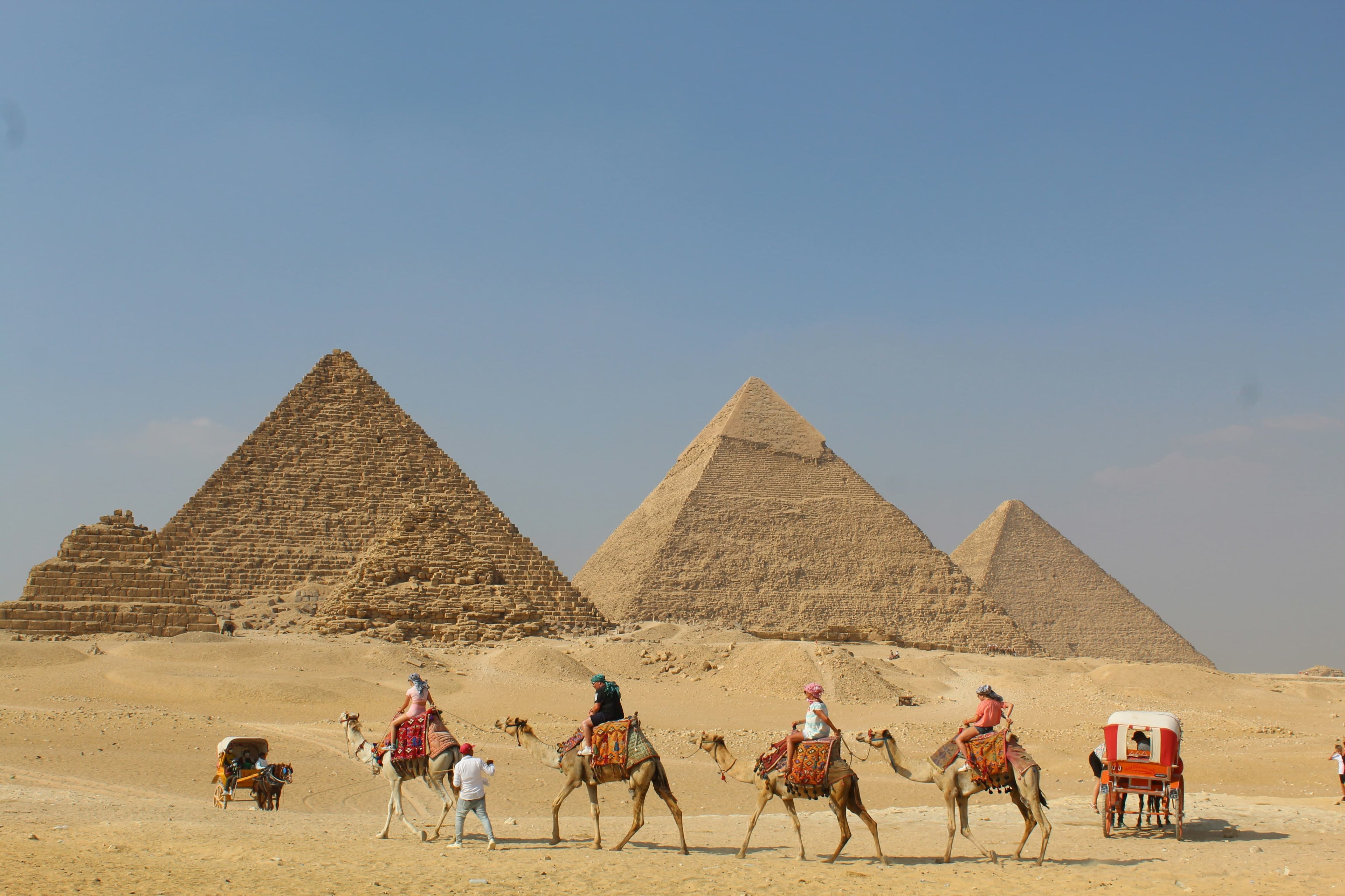 Giza Pyramids Camel Ride Experience