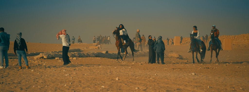 Horse Riding at the Giza Pyramids