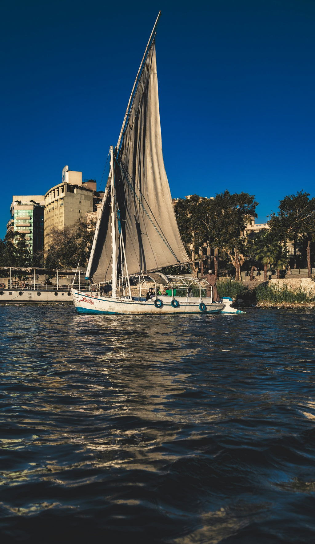Nile Felucca Ride at Sunset